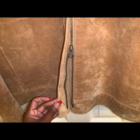 Brown 100% leather jacket by John Paul Richard - Picture 2 of 7